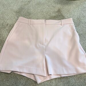 Express pink editor super high shorts size 8